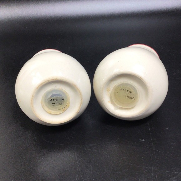 Royal Seasons Snowmen Christmas Salt & Pepper Shaker Set Holiday Stoneware  01V7 - Picture 4 of 8